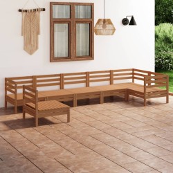 7-tlg. Garten-Lounge-Set...