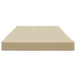 Liegestuhl-Auflagen 2 Stk. Beige Oxford-Gewebe