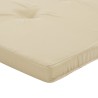 Liegestuhl-Auflagen 2 Stk. Beige Oxford-Gewebe