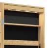 Spiegel-Schmuckschrank mit LED-Beleuchtung Wandmontage