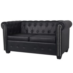 Chesterfield-Sofa 2-Sitzer...