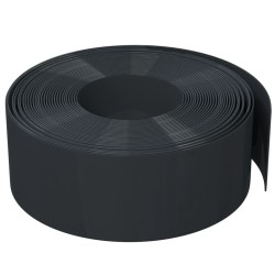 Rasenkanten 3 Stk. Schwarz 10 m 20 cm Polyethylen