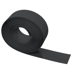 Rasenkanten 3 Stk. Schwarz 10 m 20 cm Polyethylen