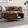 Couchtisch Braun Eichen-Optik 90x50x36,5 cm Holzwerkstoff