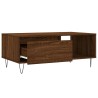 Couchtisch Braun Eichen-Optik 90x50x36,5 cm Holzwerkstoff