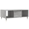 Couchtisch Grau Sonoma 90x50x36,5 cm Holzwerkstoff