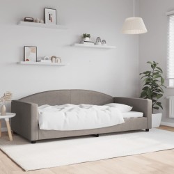 Tagesbett Taupe 100x200 cm...