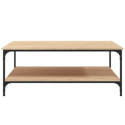 Couchtisch Sonoma-Eiche 100x100x40 cm Holzwerkstoff