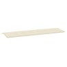 Gartenbank-Auflage Creme 180x50x3 cm Oxford-Gewebe