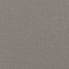 Tagesbett Taupe 90x200 cm Stoff