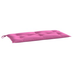 Gartenbank-Auflagen 2 Stk. Rosa 100x50x7 cm Stoff