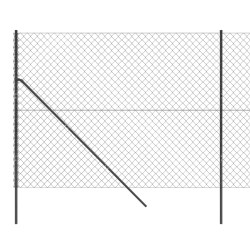 Maschendrahtzaun Anthrazit 1,6x25 m