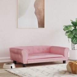 Hundebett Rosa 95x55x30 cm...