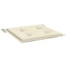 Gartenstuhl-Kissen 6 Stk. Creme 50x50x3 cm Oxford-Gewebe