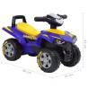 Aufsitz-Quad für Kinder Good Year Blau