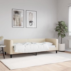 Tagesbett Creme 80x200 cm...