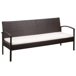 3-Sitzer-Gartensofa mit...