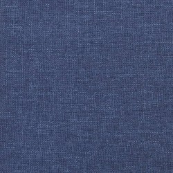 Kopfteil Blau 100x5x78/88 cm Stoff