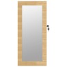 Schmuckschrank mit Spiegel Wandmontage 30x8,5x67 cm