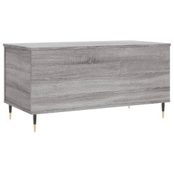 Couchtisch Grau Sonoma 90x44,5x45 cm Holzwerkstoff