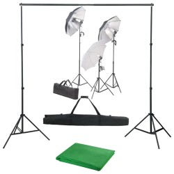 Fotostudio-Set mit Lampen...