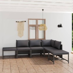 6-tlg. Garten-Lounge-Set...