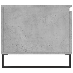 Couchtisch Betongrau 100x50x45 cm Holzwerkstoff