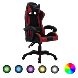 Gaming-Stuhl mit RGB...