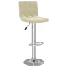 Barhocker 2 Stk. Creme Samt