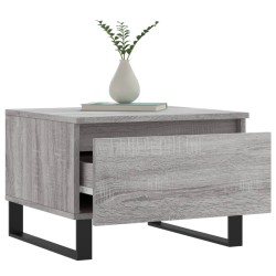 Couchtische 2 Stk. Grau Sonoma 50x46x35 cm Holzwerkstoff