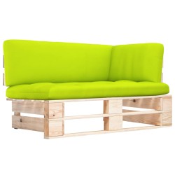 Outdoor-Ecksofa Paletten...