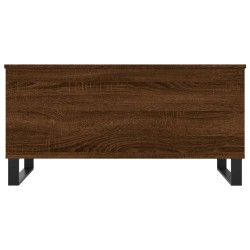 Couchtisch Braun Eichen-Optik 90x44,5x45 cm Holzwerkstoff