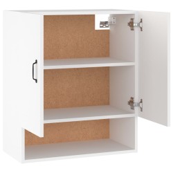 Wandschrank Weiß 60x31x70 cm Holzwerkstoff