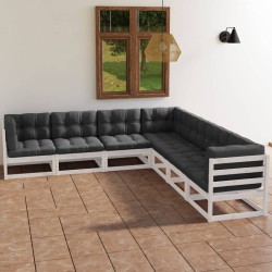 7-tlg. Garten-Lounge-Set...