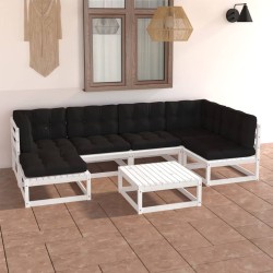 7-tlg. Garten-Lounge-Set...