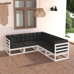 5-tlg. Garten-Lounge-Set...