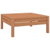 3-tlg. Garten-Lounge-Set Honigbraun Massivholz Kiefer