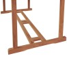 Gartentish 180x90x75 cm Teak Massivholz