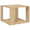 Couchtisch Sonoma-Eiche 40x40x30 cm Holzwerkstoff