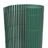 Gartenzaun Doppelseitig PVC 90x300 cm Grün