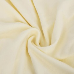 Stretch-Sofahusse Creme Polyester-Jersey