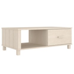 Sideboard HAMAR Honigbraun 100x55x35 cm Massivholz Kiefer