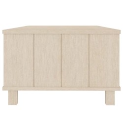 Sideboard HAMAR Honigbraun 100x55x35 cm Massivholz Kiefer