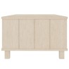 Sideboard HAMAR Honigbraun 100x55x35 cm Massivholz Kiefer