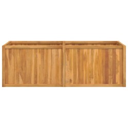 Hochbeet 150x50x50 cm Massivholz Teak