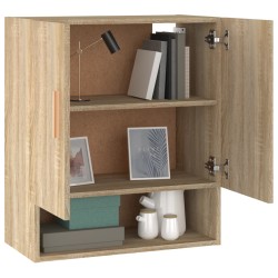 Wandschrank Sonoma-Eiche 60x31x70 cm Holzwerkstoff