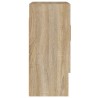 Wandschrank Sonoma-Eiche 60x31x70 cm Holzwerkstoff