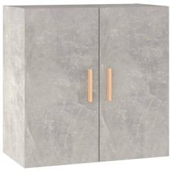 Wandschrank Betongrau 60x30x60 cm Holzwerkstoff