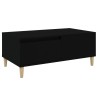 Couchtisch Schwarz 90x50x36,5 cm Holzwerkstoff