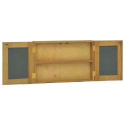 Spiegelschrank 60x10x40 cm Massivholz Teak